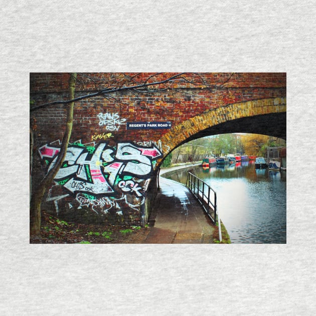 Graffiti Street Art Regent's Canal Camden London by AndyEvansPhotos